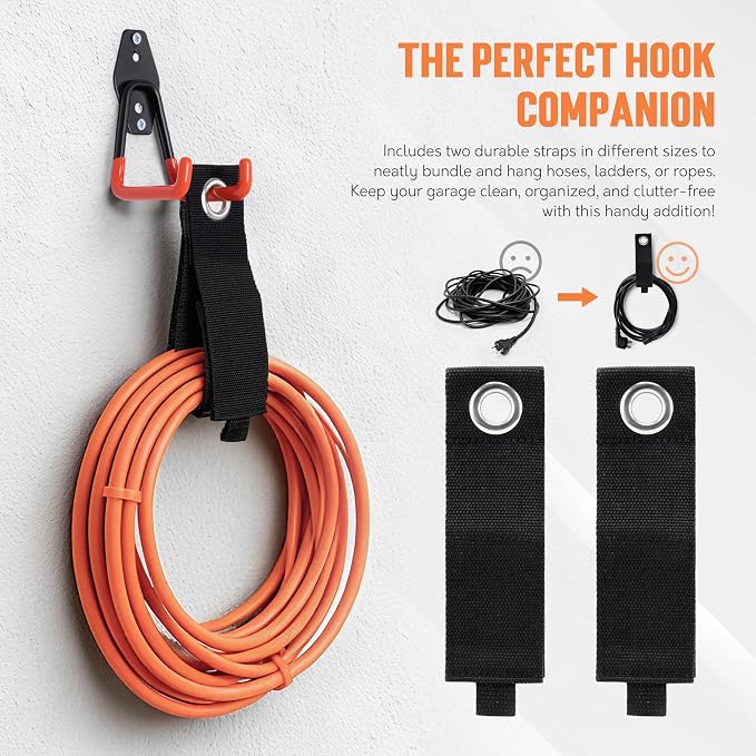 TONDA Garage Hooks, 20 Pack Garage Organization, Wall Storage Hooks Heavy Duty - Image 6