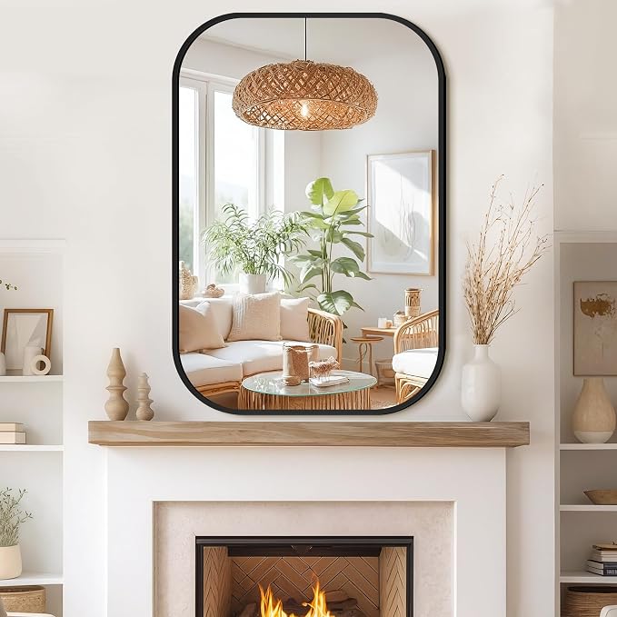 Bathroom Mirror for Wall, HD Reflection Shatterproof Mirror for Living Room - Image 7
