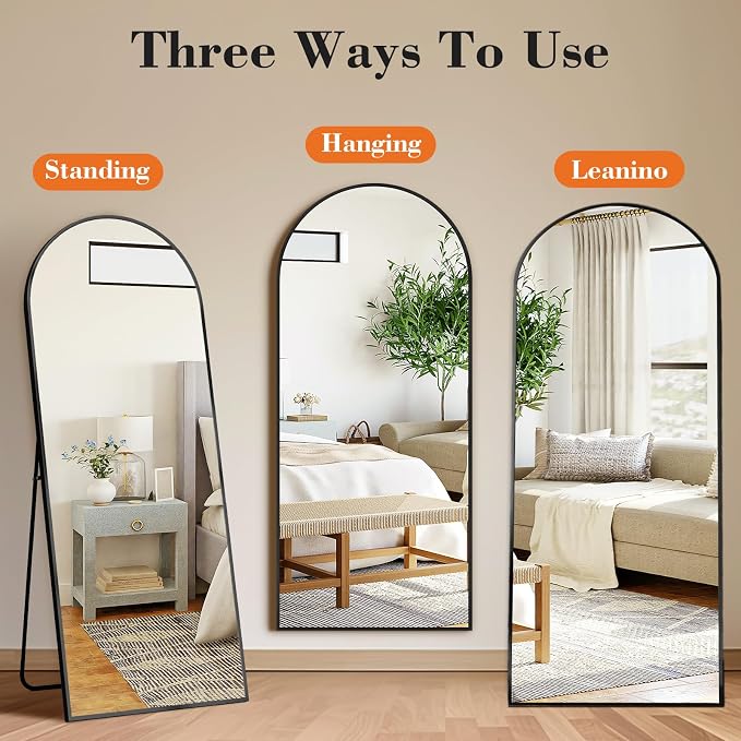 DUMOS Arched Full Length Mirror - Image 3