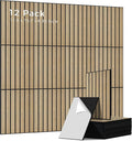 12 Pack PVC Wood Panels for Wall, 11.8 x 15.7 x 0.35 Inch Sound Absorbing Panels by AUTORIFIC