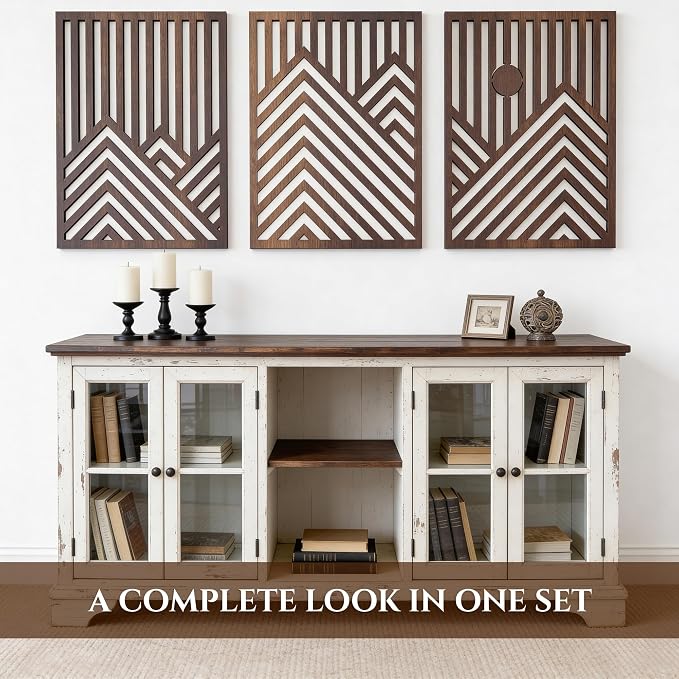 qmmp Modern Wooden Wall Sculptures - Image 3