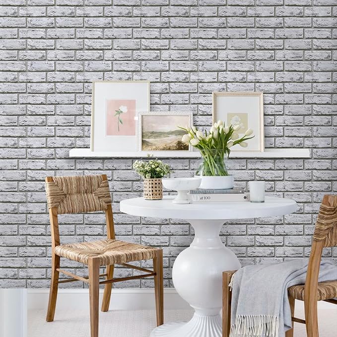 Commomy Faux Brick Peel and Stick Wall Panels - Image 9