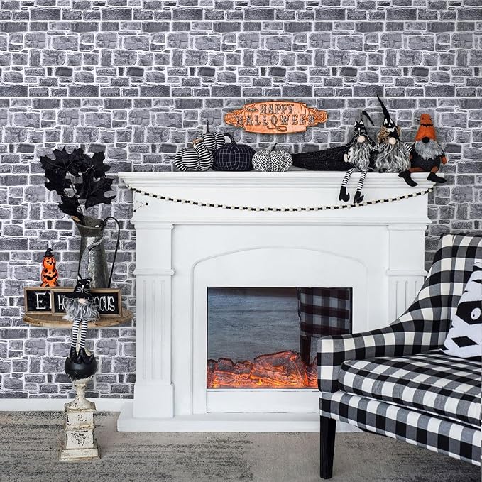 Commomy 3D Faux Stone Wall Panel Peel and Stick Wall Tiles - Image 3
