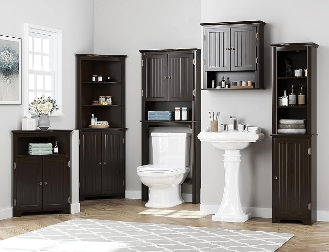 UTEX Bathroom Wall Cabinet, Bathroom Medicine Cabinet - Image 9