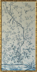 HongFengtang Chinese Rice Paper Print China Flower And Bird Bamboo Frame 54.3 X by Hongfengtang