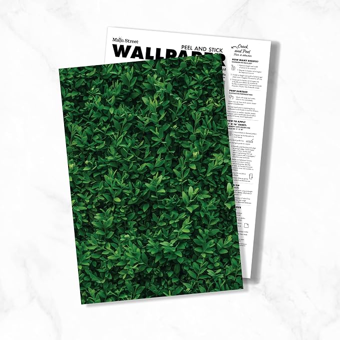 Main Street Peel and Stick Wallpaper Eco-Friendly Sheets 12 Pack, 11 X 16 Inch - Image 7