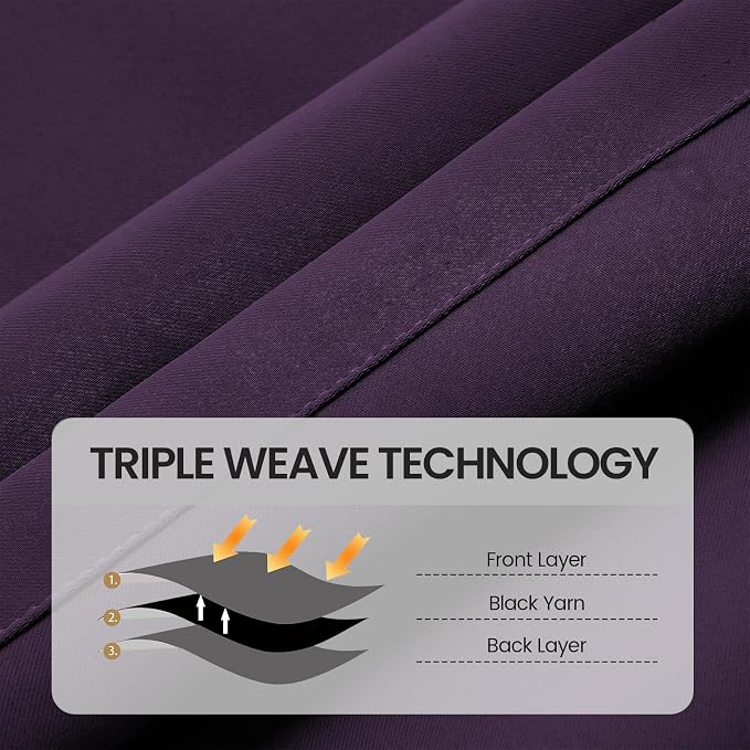 Ceiling Pinch Pleated Blackout Curtains & Drapes - Image 6