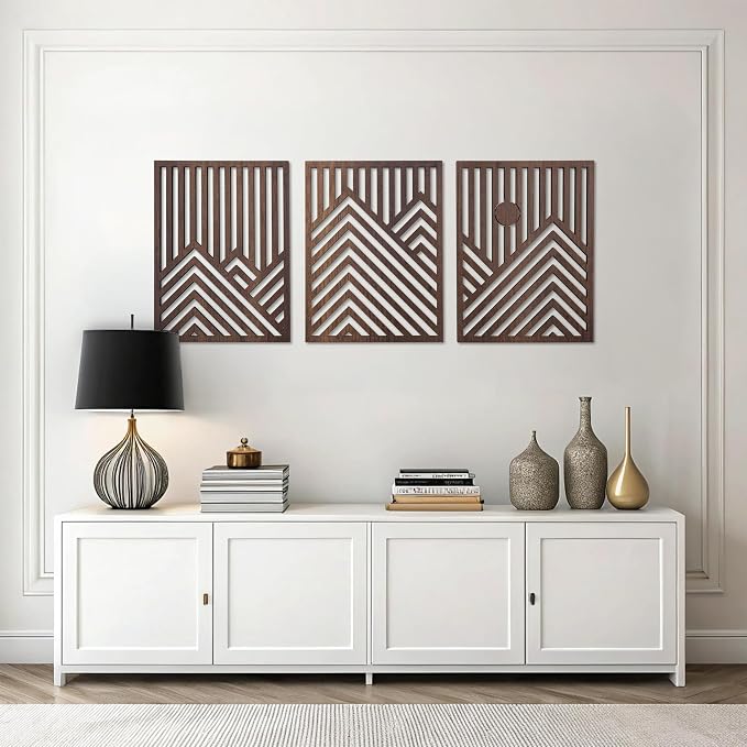 qmmp Modern Wooden Wall Sculptures by qmmp