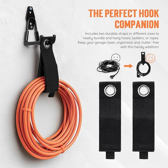 TONDA Garage Hooks, 20 Pack Garage Organization, Wall Storage Hooks Heavy Duty - Image 5
