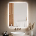 EOGOW Backlit Mirror for Bathroom, Stepless Dimmable, 3 Color Lights, High Lumen by EOGOW