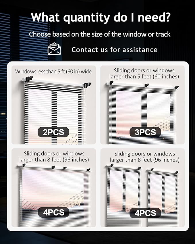 Mimiio No Drill Curtain Rod Brackets - Image 7
