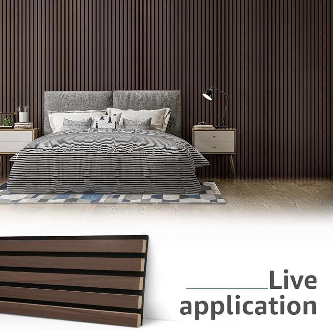 Art3d 4pcs-107 x 8in Slat Acoustic Panel - Image 3
