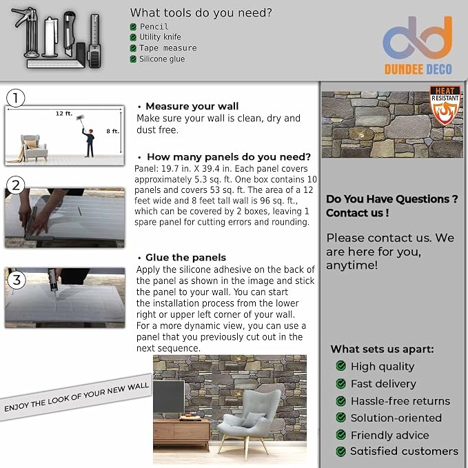 Dundee Deco 3D Wall Panels - Image 9