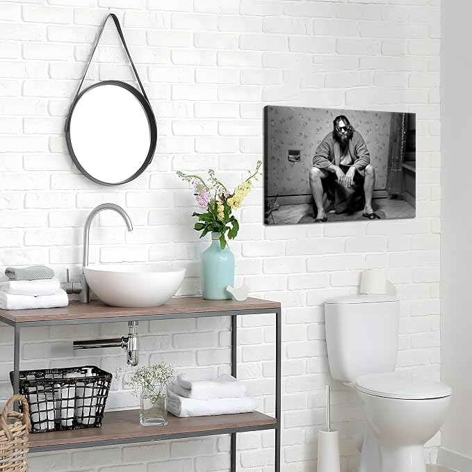 Funny Bathroom Wall Decor for Room Aesthetics - Image 7