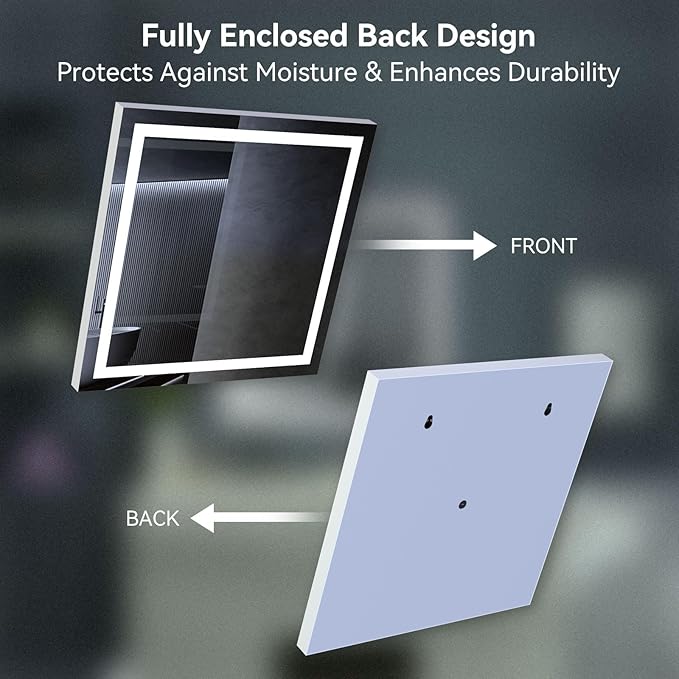 16×24 inches LED Bathroom Mirror, Bathroom Vanity Mirror - Image 7