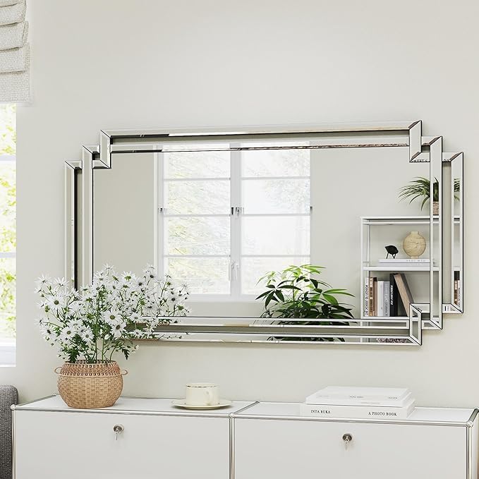 24" X 47" Large Decorative Mirror - Image 5