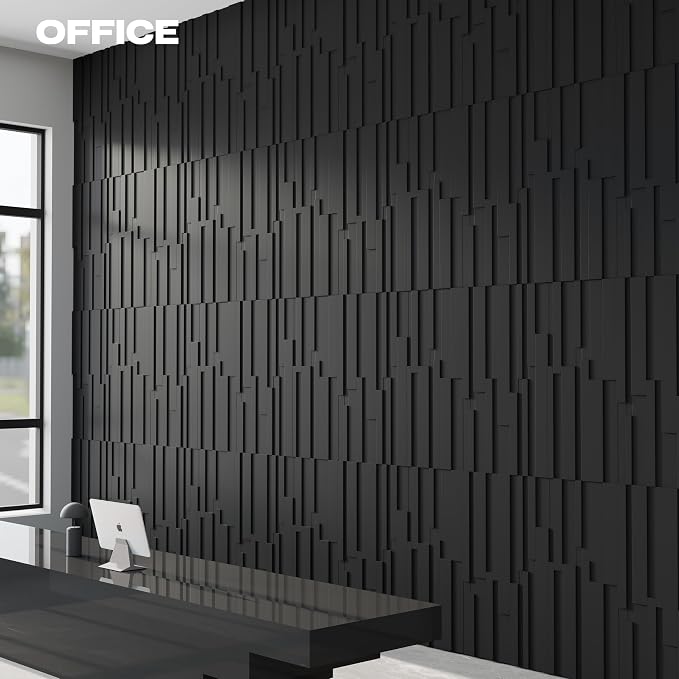Large PU Decorative Wall Panels, TV Wall, Office & Commercial Spaces - Image 6