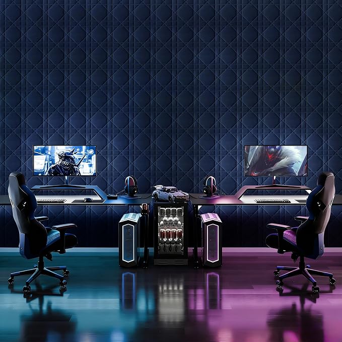 Velvet 3D wall Panels for Interior wall Decor Peel and Stick, Soundproof - Image 2