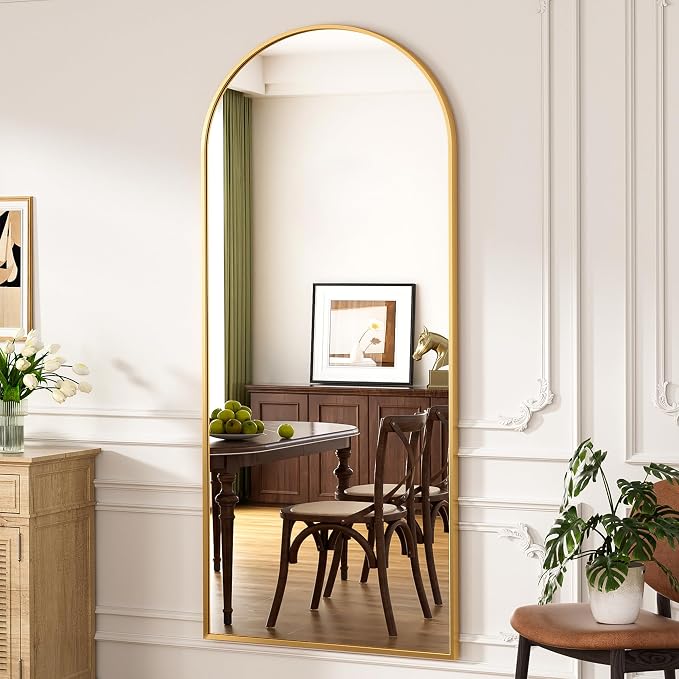 Full Length Mirror, Oversized Standing Mirror, Hanging or Leaning Against Wall - Image 2