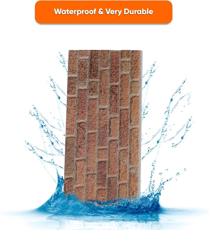 IZODEKOR 3D Wall Panels Brick Effect - Image 6