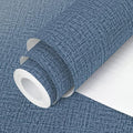 Blue Wallpaper Grasscloth Peel and Stick Wallpaper 17.7inch x 196.8inch by lenify