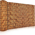Natural Reed Fencing, Decorative Bamboo Fence Rolls Handwoven Friendly Sun Shade by Unknown