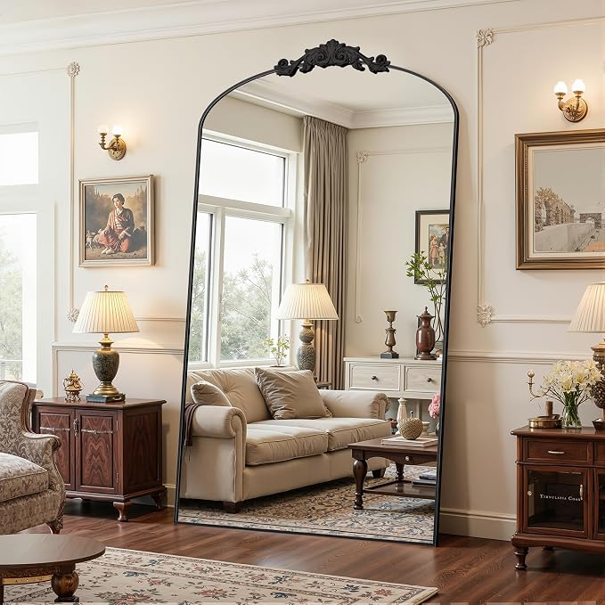 Antok Arched Full Length Mirror, Full Body Mirrors by AntokMirror