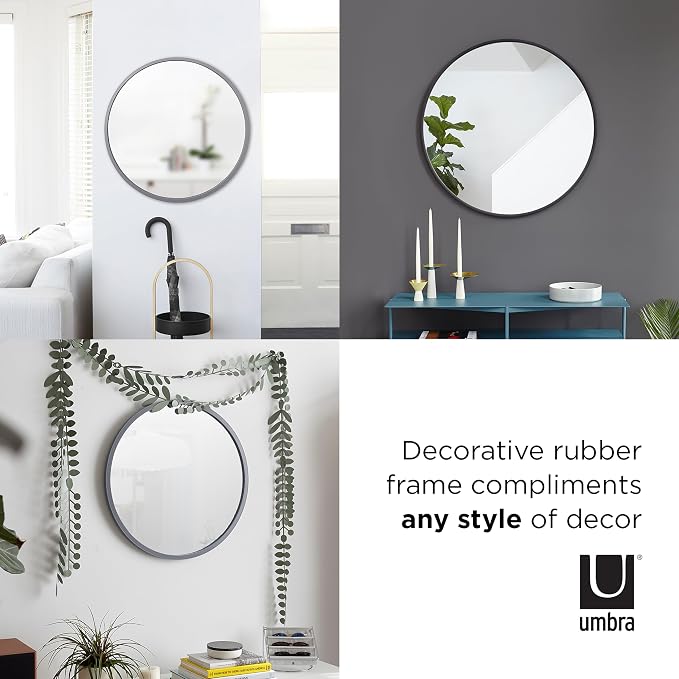 Umbra Hub Round Wall Mirror - Image 7