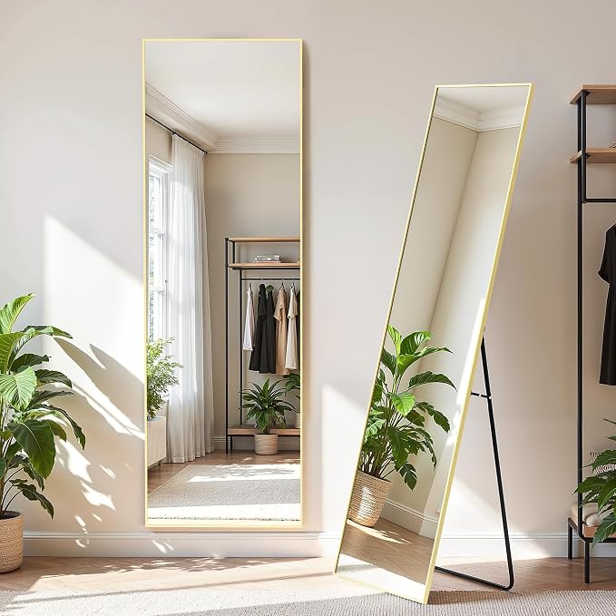 Simple Deluxe Full Length Mirror, - Image 4