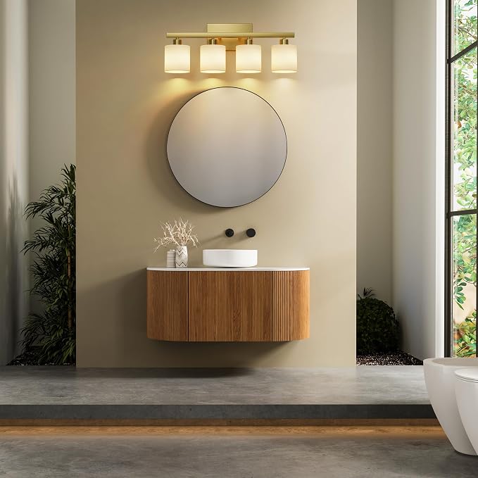 PARTPHONER Bathroom Light Fixtures, Bathroom Lighting Fixtures Over Mirror - Image 9