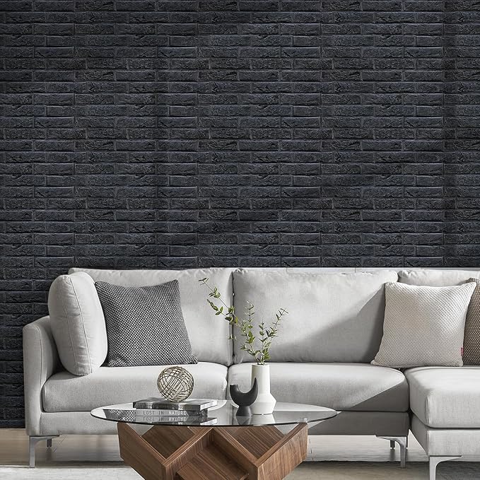 Commomy 3D Brick Wall Panels Peel and Stick - Image 9
