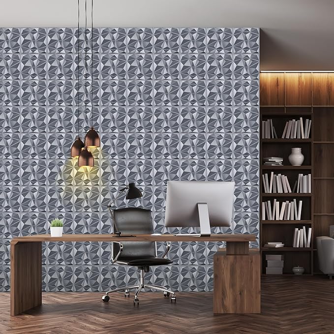 Heikki 30 Pack 3D Wall Panel for Interior Wall Décor, PVC Flower Textured Wall - Image 6