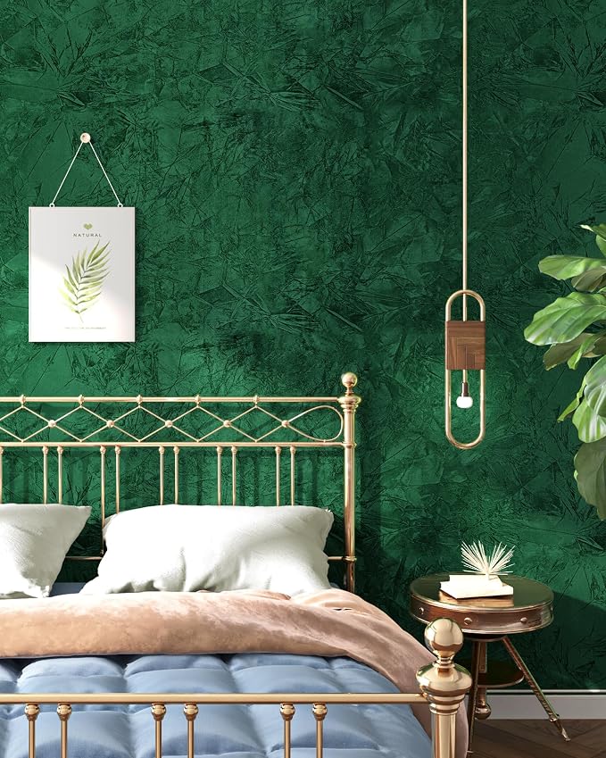 Wallercity 17.5''x236'' Green Self-Adhesive Velvet Flocking Liner Contact Paper - Image 7