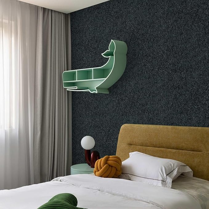 Dark Green Peel and Stick Wallpaper - Image 6