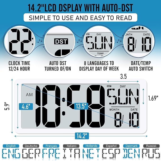 TXL Rechargeable Atomic Clock - Image 2