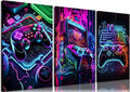 BGFCE Game Room Decor Set of 3 by BGFCEWallArt