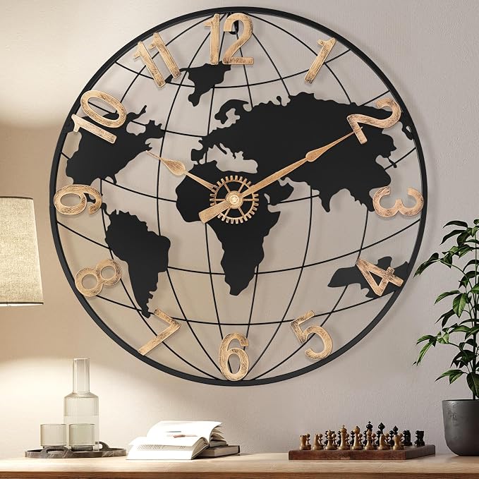 Pytha Sight 24 Inch Large Wall Clock by Pytha+Sight