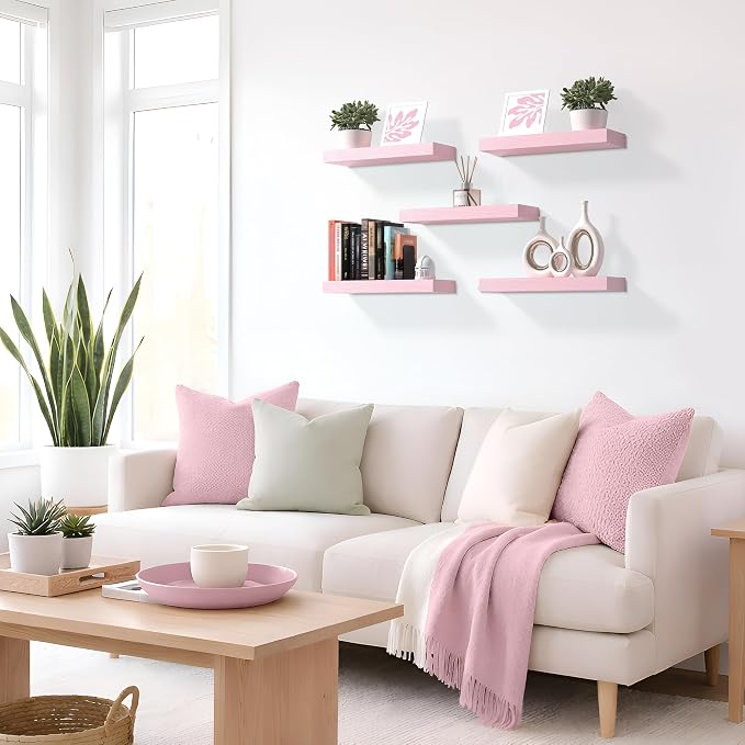 Sorbus Floating Shelves for Wall – 16 Inch Floating Shelf for Kitchen, Living - Image 6