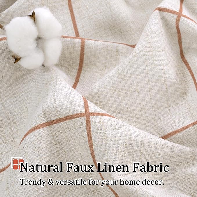 Lajode Linen Blackout Curtains for Living Room - Image 5