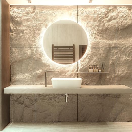 Art3d 3D Wall Panels, Stone Yellow PU Wall Panels - Image 5
