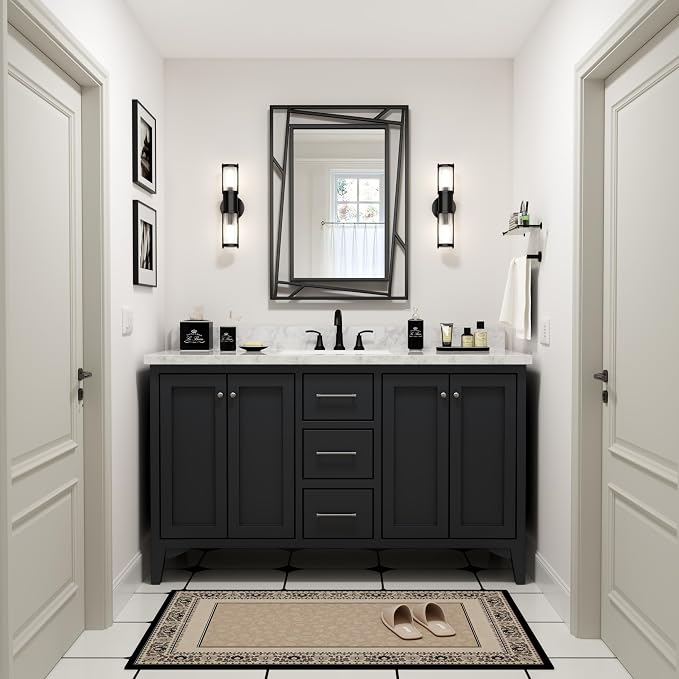 Rectangular Wall Mirror, Hang Horizontally or Vertically - Image 6