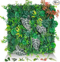 20"x20" Artificial Grass Wall Panels, Faux Boxwood Green Wall Decor by EverNature