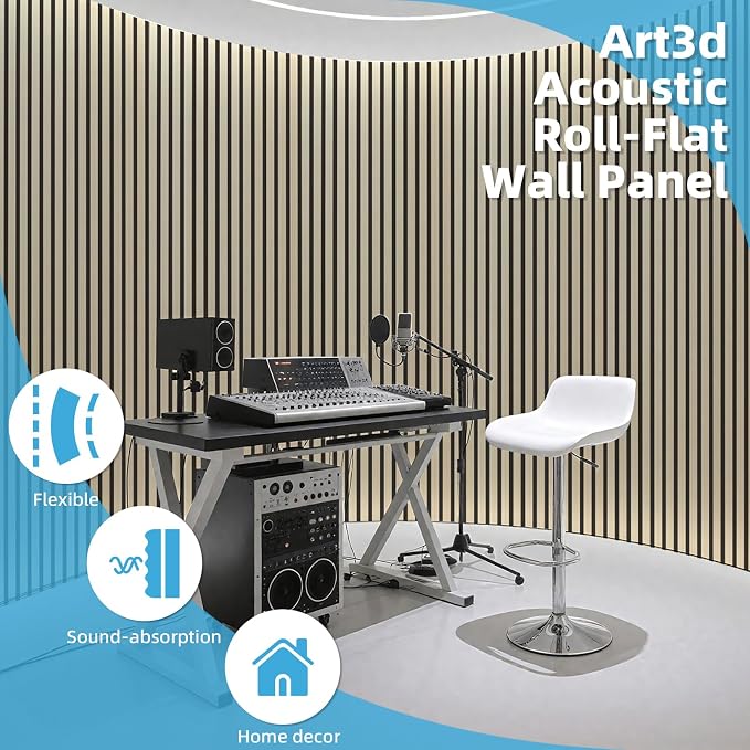 Art3d 1-Pack Acoustic Wood Slat Wall Panel - Image 5