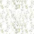 Timeet Floral Peel and Stick Wallpaper Botanical Wildflower Self Adhesive Wall by Timeet