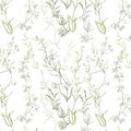 Timeet Floral Peel and Stick Wallpaper Botanical Wildflower Self Adhesive Wall by Timeet