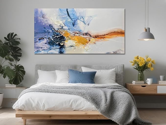 Ardemy Large Abstract Wall Art 58"x29" - Image 6