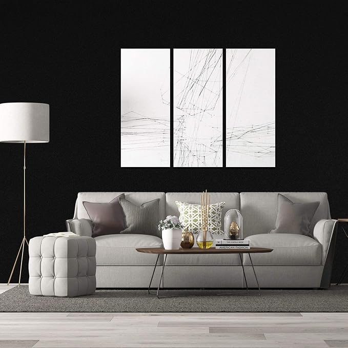 practicalWs 15.7 inch x 787.4 inch Black Self Adhesive Wallpaper Peel and Stick - Image 5