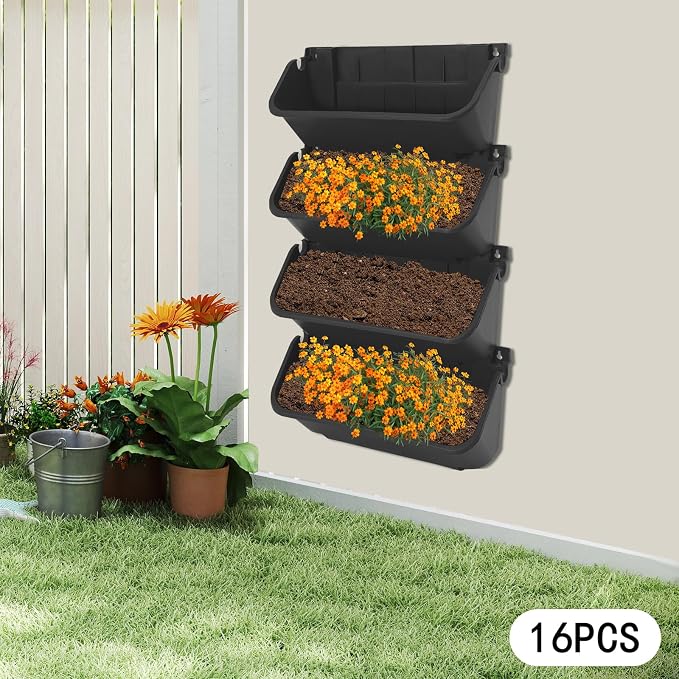 Vertical Wall Planter, Wall-Mounted Living Garden Planter - Image 5