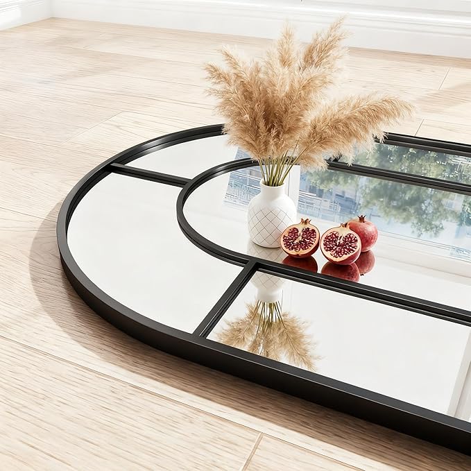 Arched Full Length Mirror, Oversized Floor Length Standing Mirrors, Large Body - Image 5