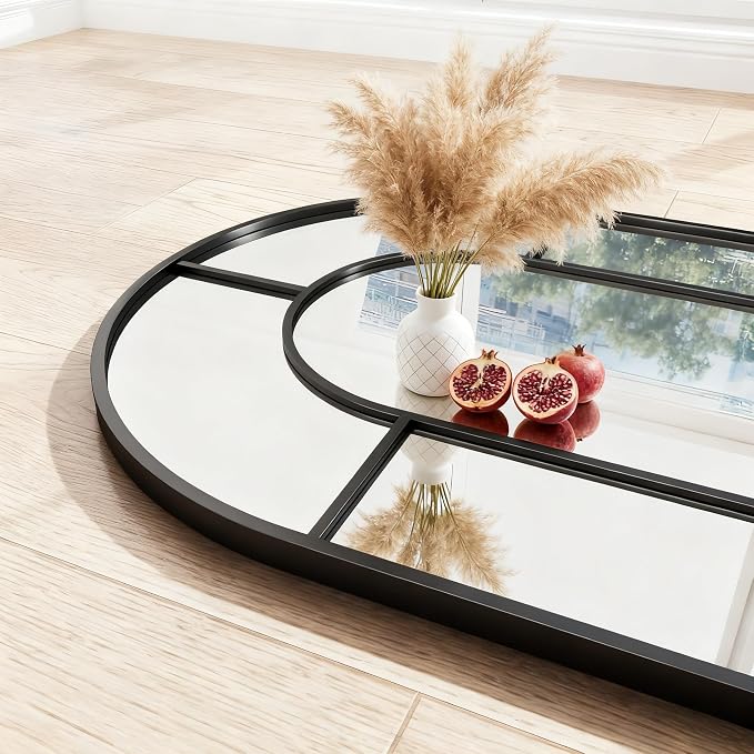 Arched Full Length Mirror, Oversized Floor Length Standing Mirrors, Large Body - Image 6
